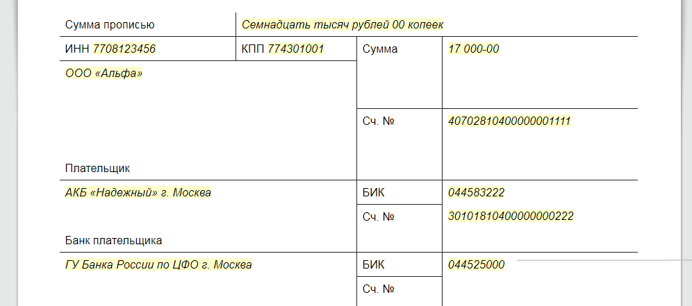 1с некоторые платежные поручения заполнены некорректно и не могут быть выгружены