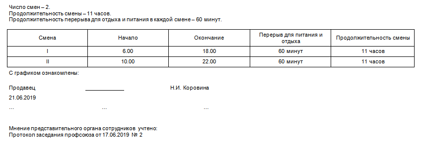 Расчет заработной платы при графике работы 2 через 2 по 12 часов при не полность