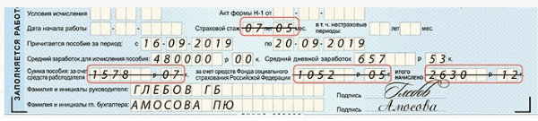 Исправления в больничном листе работодателем образец