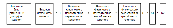 Изображение - Коэффициенты к1 и к2 енвд на 2019-2020 год Formula_dlya_rascheta_ENVD