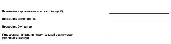 М 29 форма образец заполнения в экселе