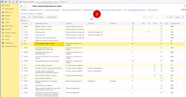 1с 8 комплексная настройка счетов